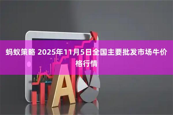 蚂蚁策略 2025年11月5日全国主要批发市场牛价格行情