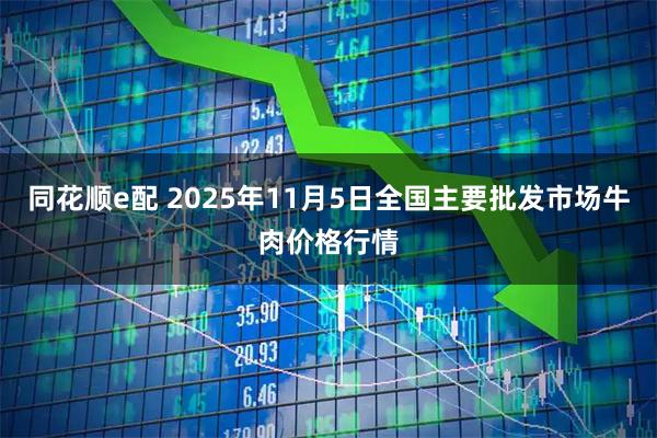 同花顺e配 2025年11月5日全国主要批发市场牛肉价格行情